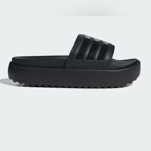 Adidas Women's Black Slide Sandals